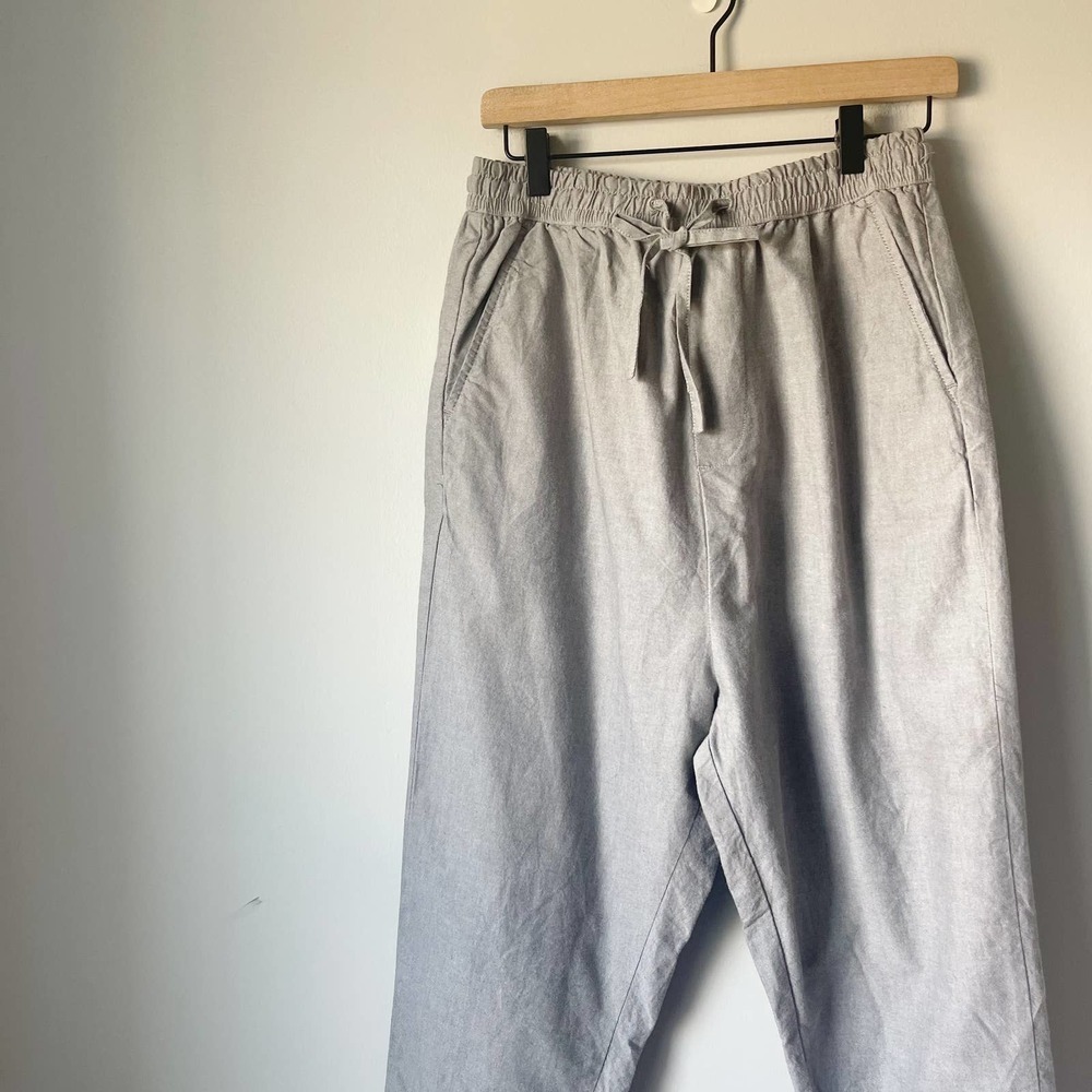 ASOS Design Women's Light Gray Elastic Waist Pull On Trouser Pants Size XS